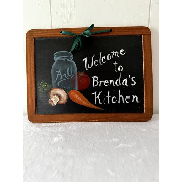 Kitchen Sign: Welcome to Brenda's Kitchen - Picture 1 of 4